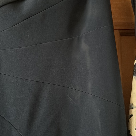 Aidan Mattox Evening Gown/Prom Dress Navy Blue 4 - Picture 5 of 6